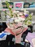 帕狄菱花泥插花鲜花泥园艺装饰泡沫秒吸水锁水海绵 绿色6块装 实拍图