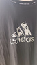 阿迪达斯（adidas）短袖t恤男士夏季跑步健身运动衣快干衣透气男装T恤  黑白 S 实拍图