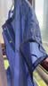 MUJI 女式 凉感 套头连衣裙 女装宽松裙子26年夏季纯棉中长裙BC2Q8C6S 蓝色格纹 L (165/88A) 实拍图