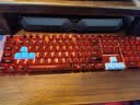 CHERRY樱桃 MX3.0S 有线电竞游戏全尺寸机械键盘RGB可选蓝牙无线三模家用办公 8键帽套装-蓝 实拍图
