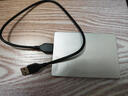 东芝（TOSHIBA） 金属移动硬盘CANVIO SLIM商务高速USB3.2带加密备份功能电脑硬盘 经典标配：硬壳包、硬盘、原装线、说明书（银） 1TB 实拍图