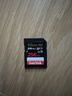 闪迪（SanDisk）256GB SD内存卡 4K V30 U3 C10 相机存储卡 读速200MB/s 写速140MB/s 微单/单反相机内存卡 实拍图