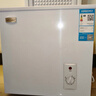 荣事达（Royalstar）小冰柜家用小型冷冻保鲜迷你冷藏商用卧式冷柜单用储母乳柜节能省电 128白色【可囤60斤肉 加厚发泡 强制冷】 实拍图