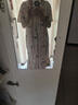 猫人纯棉睡裙女带胸垫夏季薄款全棉家居服大码睡衣甜美公主风连衣裙 粉绿小狗 【纯棉100% 自带胸垫】 L 【建议体重100-120斤】 实拍图