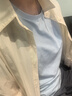 MJ STYLE冰丝长袖衬衫女2026夏时尚潮流舒适清爽透气百搭休闲浅色衬衣外套 实拍图