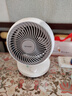 夏普 （SHARP）电风扇空气循环扇家用台扇低噪电风扇摇头涡轮对流大风力办公室宿舍桌面风扇节能小风扇 【机械款】抗菌扇叶+风大音轻+香薰驱蚊 实拍图