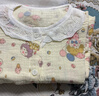 优奇婴儿衣服夏季薄款纯棉连体衣新生幼儿睡衣宝宝纱布哈衣夏装空调服 纯棉款【闭档】奶白 90cm 实拍图