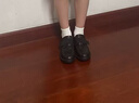 回力儿童皮鞋英伦风春季新款男女童鞋小学生演出鞋WZJS0053 黑色 34 实拍图