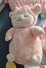 名创优品（MINISO）羊咩咩站姿樱花羊毛绒公仔毛绒玩具玩偶抱枕娃娃生日六一礼物女 实拍图