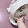 海尔（Haier）空气循环扇台式桌面风扇家用涡轮换气扇节能循环对流风扇大风量电风扇摇头轻音换气电扇HFX-Y2050A 实拍图