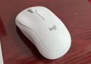 罗技（Logitech）M196 无线蓝牙鼠标 办公鼠标 笔记本商务办公家用 小巧便携 对称手型 珍珠白 实拍图