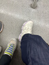 361°童鞋 儿童跑鞋夏男女童3-14岁大网孔旋钮跑鞋 蓝32 实拍图