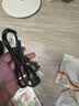 CABLE CREATION DZ128两插2口电源延长线直头新国标10A两芯插座插线板延长线适用电视电动车监控公对母加长线 1米 实拍图