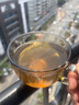 茶色早餐杯玻璃燕麦杯带把手水杯子牛奶咖啡杯家用办公室 茶色 茶色早餐杯2只360ml 实拍图