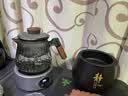 海万森电陶炉煮茶 小型迷你 超小多功能电炉 煮咖啡摩卡壶 家用 不挑锅具 高端智能电热炉 钛灰缘+煮茶壶 实拍图