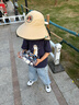Kocotreekk树儿童防晒帽防紫外线宝宝遮阳帽夏季男童女童太阳帽沙滩大帽檐 实拍图