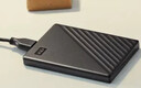 西部数据（WD）移动硬盘6TB USB3.0 My Passport随行版2.5英寸 黑 机械硬盘 笔记本电脑外接 大容量加密 家庭存储 实拍图