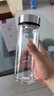 希诺玻璃杯单层加厚大容量家用办公泡茶杯子男车载水杯XN-6017L 530mL 实拍图