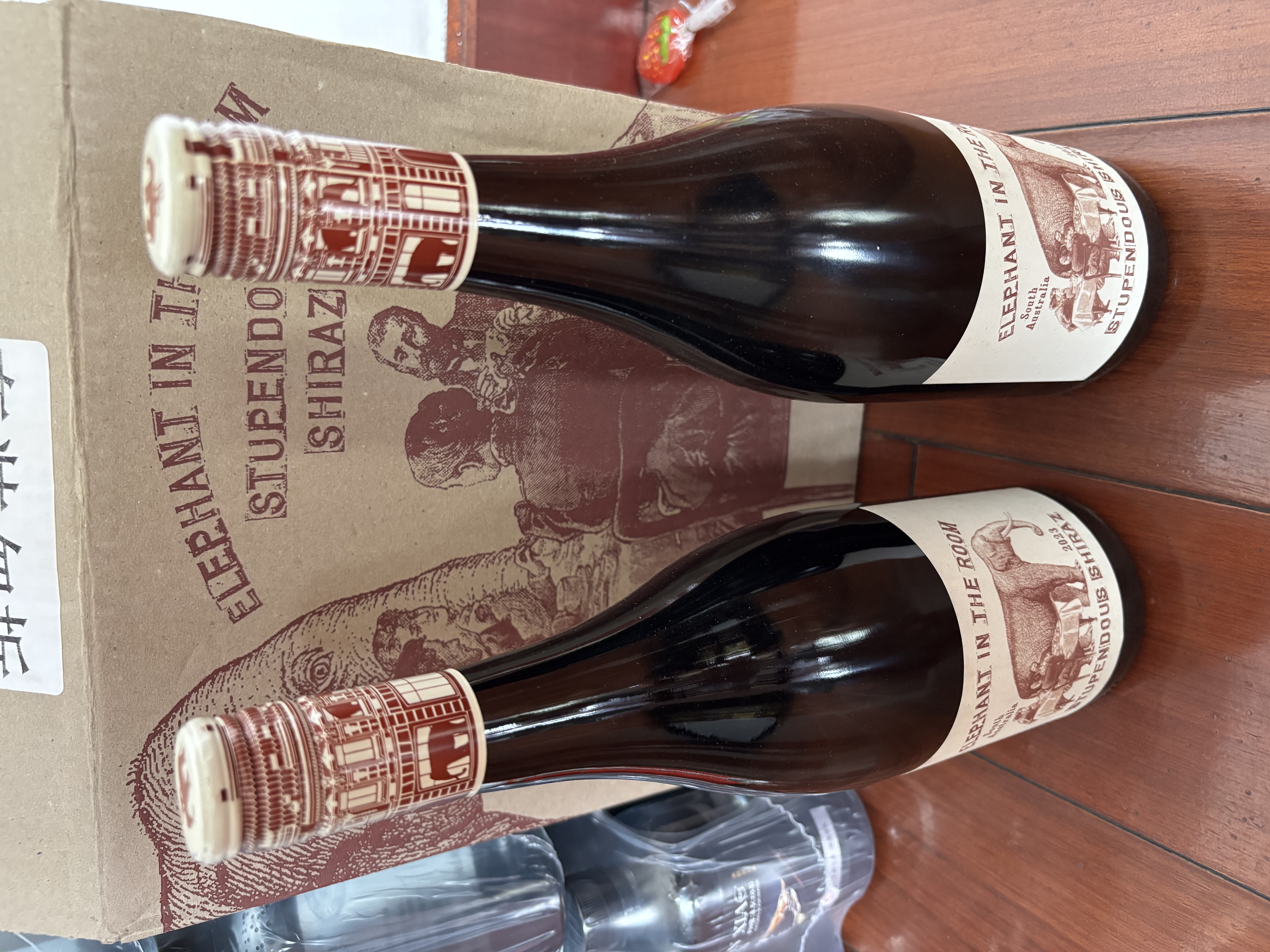 Elephant In The Room房间里的大象系列设拉子干红葡萄酒750ml*6 澳洲进口红酒 实拍图