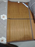 凉席竹席学生宿舍竹凉席90x190单人夏季双面可用上下铺折叠草席子 双面4.0碳化竹席【光滑无毛刺】 120cm*195cm 【单凉席】 实拍图