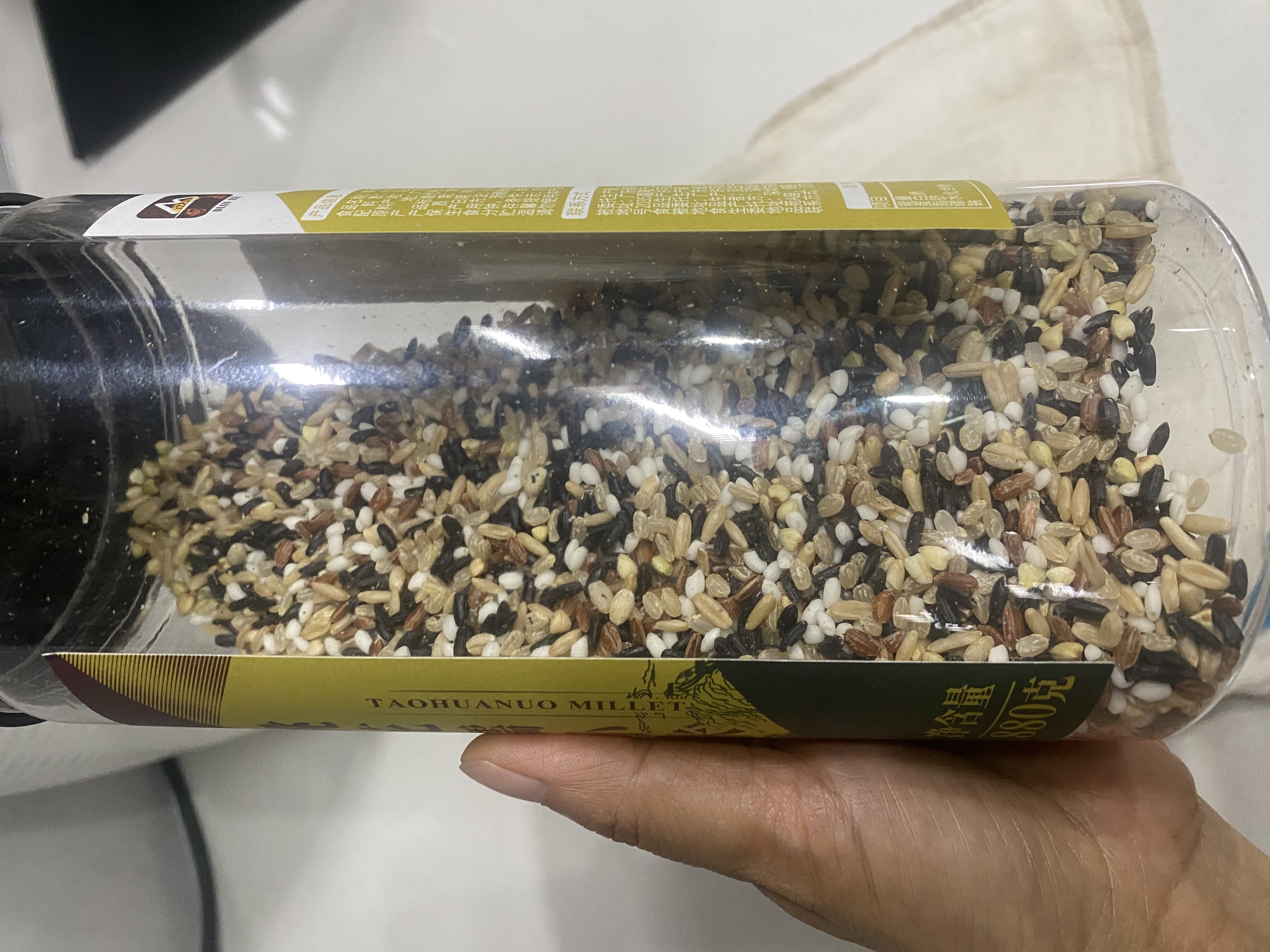 福临门 中粮七色糙米饭 五谷杂粮米粗粮控糖健身饱腹代餐主食新米 老客3袋装（立省48元） 实拍图