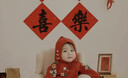 婚恋倾城宝宝百天布置手持小对联100天仪式感装饰百日宴拍照道具布置 实拍图