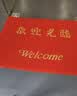 柏能欢迎光临地垫入户门垫红地毯丝圈脚垫进户门口迎宾地垫120x180cm 实拍图