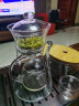 介屋 玻璃半全自动茶具套装泡茶器吸磁茶壶杯网红家用懒人功夫泡茶神器 海洋之心+双陌杯*6+夜凉茶盘+茶洗+茶笔茶巾 实拍图