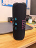 JBL FLIP7 音乐万花筒七代 蓝牙音箱 户外音响 送男友礼物 AI音效增强 赛道扬声器 黑拼橙 实拍图