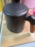 京东京造茶杯便携式黑陶茶泡茶壶茶杯功夫茶具办公杯随身茶壶容量400ml 实拍图