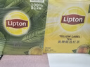 立顿红茶黄牌精选红茶2g*100袋泡装茶包茶叶下午冷泡茶奶茶原料 实拍图