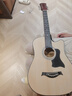 维卡斯（WEIKASI）民谣吉他初学者木吉他单板新手入门练习琴guitar吉它学生男女乐器 38英寸原木色+礼包【初学推荐】 实拍图
