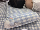 良良（liangliang）婴儿定型枕头6个月以上儿童枕头3-6岁纠正头型睡圆头套四季礼盒 【4代升级款】 0-3岁小熊熊 双枕套 实拍图