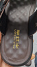 木林森（MULINSEN）头层牛皮凉鞋男士真皮2026夏新款开车户外凉拖两穿大码防滑沙滩鞋 深棕色 运动鞋码，脚胖选大一码 41 (250mm) 实拍图
