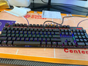 雷柏（Rapoo）V500PRO 有线背光机械键盘 104键全尺寸游戏电竞笔记本电脑多媒体办公吃鸡全键无冲键盘 茶轴 实拍图