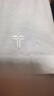 拇指白小T二代三防水光魔术男士短袖T恤夏季男士纯棉经典上衣 皓白男 5XL 实拍图