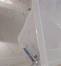 禧天龙塑料衣物收纳箱玩具整理箱车载储物箱55L 透明 1个装 带轮 实拍图