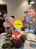 多美忆生日派对儿童气球装饰场景布置生日装饰男孩女孩生日套装亮片地飘 实拍图