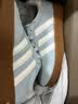 adidas「T头鞋」BARREDA休闲板鞋德训鞋男女阿迪达斯轻运动 薄荷绿/汉玉白/树脂黄   39 实拍图