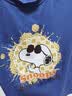 史努比（SNOOPY）男女童短袖t恤牛仔裤两件套儿童短袖套装  靛蓝格子+深蓝努比 110 实拍图