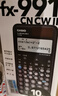 卡西欧（CASIO）fx-991CNCW科学函数计算器fx-991升级款大学生考研物化生竞赛考试学习专用黑色（新老品随机发货） 实拍图