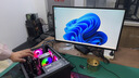 AMD R5 5600/9600X/RX7650GRE/6500XT迷你主机ITX整机手提DIY电脑组装机台式mini办公台式机AI PC电脑 配置九丨R5 9600X/RTX5060 实拍图