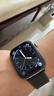 Apple/苹果 Watch S11 智能手表GPS+蜂窝款46毫米深空灰色铝金属表壳黑色运动型表带M/L MFDE4CH/B 实拍图