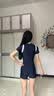 安踏（ANTA）泳衣女士连体平角游泳衣女2026保守遮肚显瘦防晒抗氯速干温泉泳装 实拍图