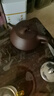 尊壶宜兴紫砂壶石瓢茶壶手工茶具泡茶器 原矿紫泥大景舟石瓢节日礼品 实拍图