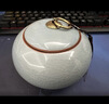 宅轻松 哥窑冰裂茶叶罐陶瓷青瓷茶罐茶具配件茶叶密封罐大号罐 实拍图