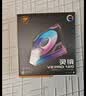 骨伽 灵镜V2 PRO 反叶黑色12cm机箱风扇 ARGB/5V3P神光同步/小4P-PWM调速/液压轴承/标配减震垫 实拍图