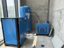 永磁变频螺杆式空压机7.5KW15/22立方气泵空气压缩机工业级螺杆机 【标准款】7.5KW变频+0.6m³储气罐两件套 实拍图