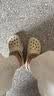 CROCS卡骆驰檀健次同款经典泡芙洞洞鞋轻便舒适男女同款花园鞋|207521 月光灰-1NK(含智必星) 37 /38(230mm) 实拍图