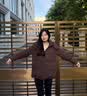 波司登（BOSIDENG）反季秋冬羽绒服女士加厚收腰修身脱卸帽立领休闲百搭外套 旷野棕7E70 S 160/84A 体重约100-110斤 实拍图
